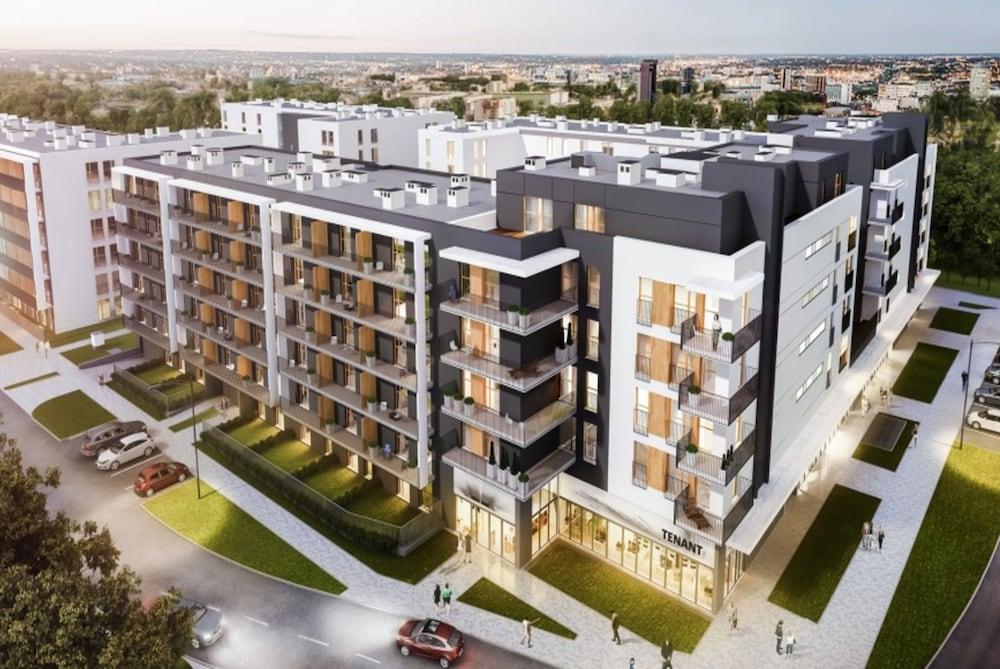 Wagonowa P&O Apartments Warschau Buitenkant foto