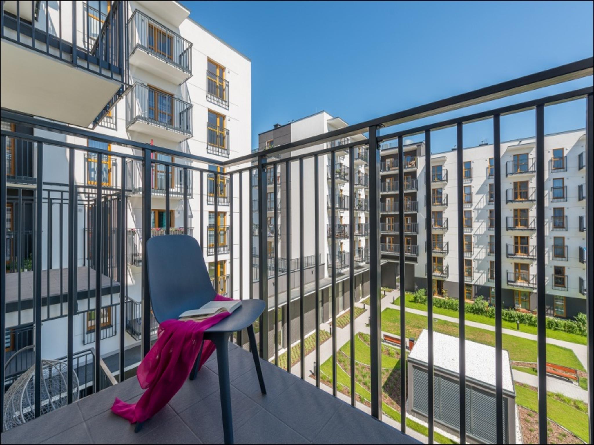 Wagonowa P&O Apartments Warschau Buitenkant foto
