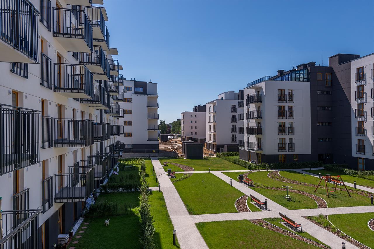 Wagonowa P&O Apartments Warschau Buitenkant foto